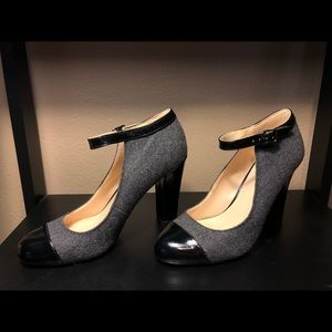 NINE WEST Closed-Toe Ankle Strap Heel